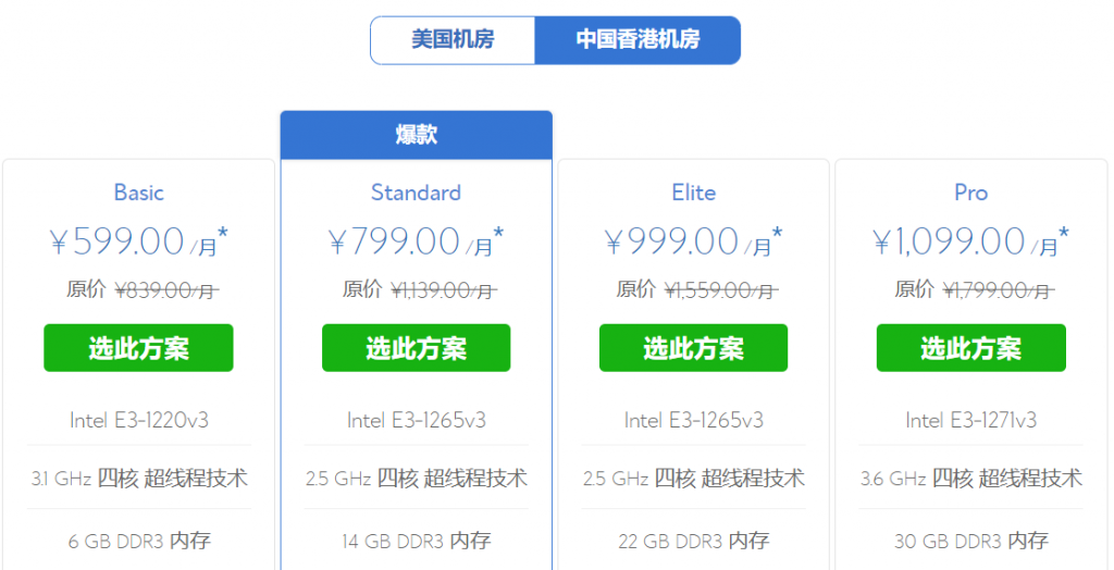 bluehost香港服务器